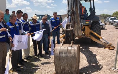 Arrancan la construcción de la red de alcantarillado en beneficio de la comunidad de el Tecuán