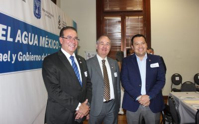 Realizan encuentro JCAS y embajador israelí en materia de recursos hídricos