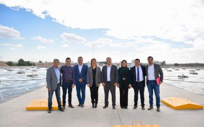 Agua potable y saneamiento para todos los chihuahuenses; inaugura JCAS segunda planta tratadora de aguas residuales en Delicias