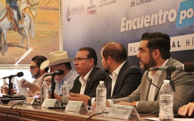 Anuncian autoridades estatales pormenores del evento “Encuentro por ChihuAgua”