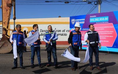 Invierten JCAS y JMAS Delicias más de 10 mpd en trabajos de reposición del dren colector Laguna Seca