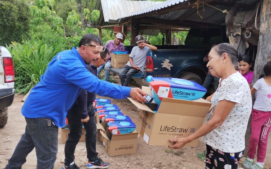 Entrega JCAS 740 dispositivos de ultrafiltración de agua a habitantes de la Sierra Tarahumara